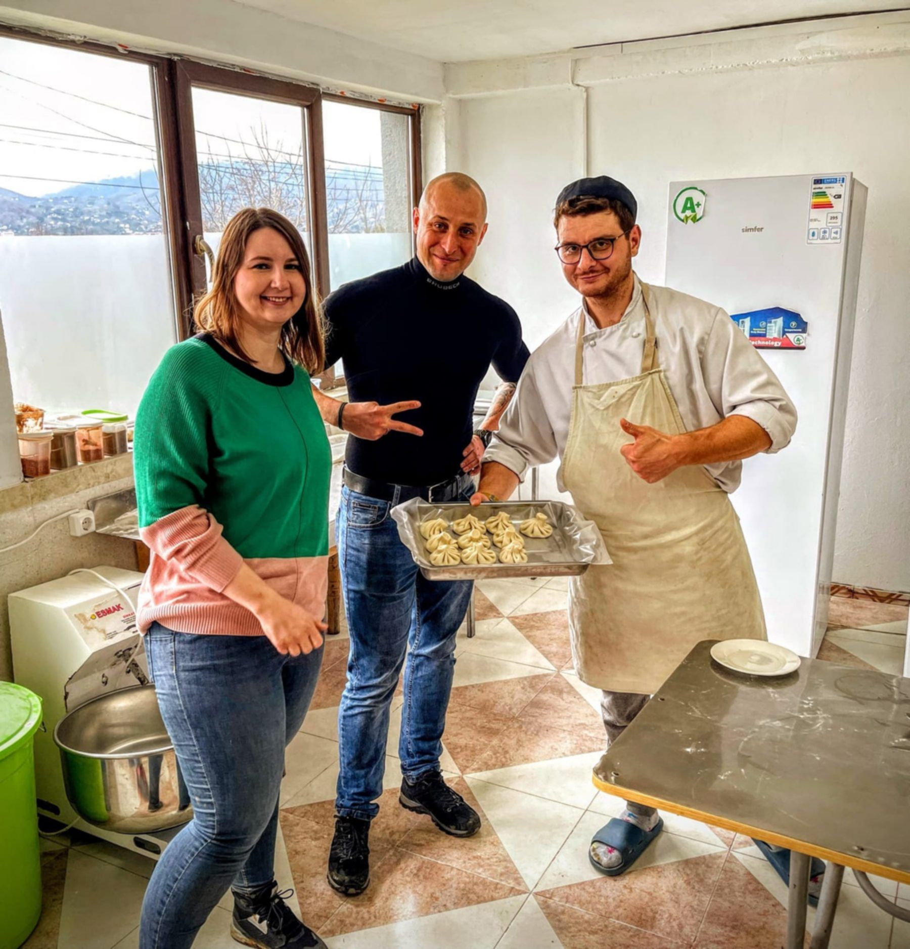 zadowoleni uczestnicy warsztatów u marata