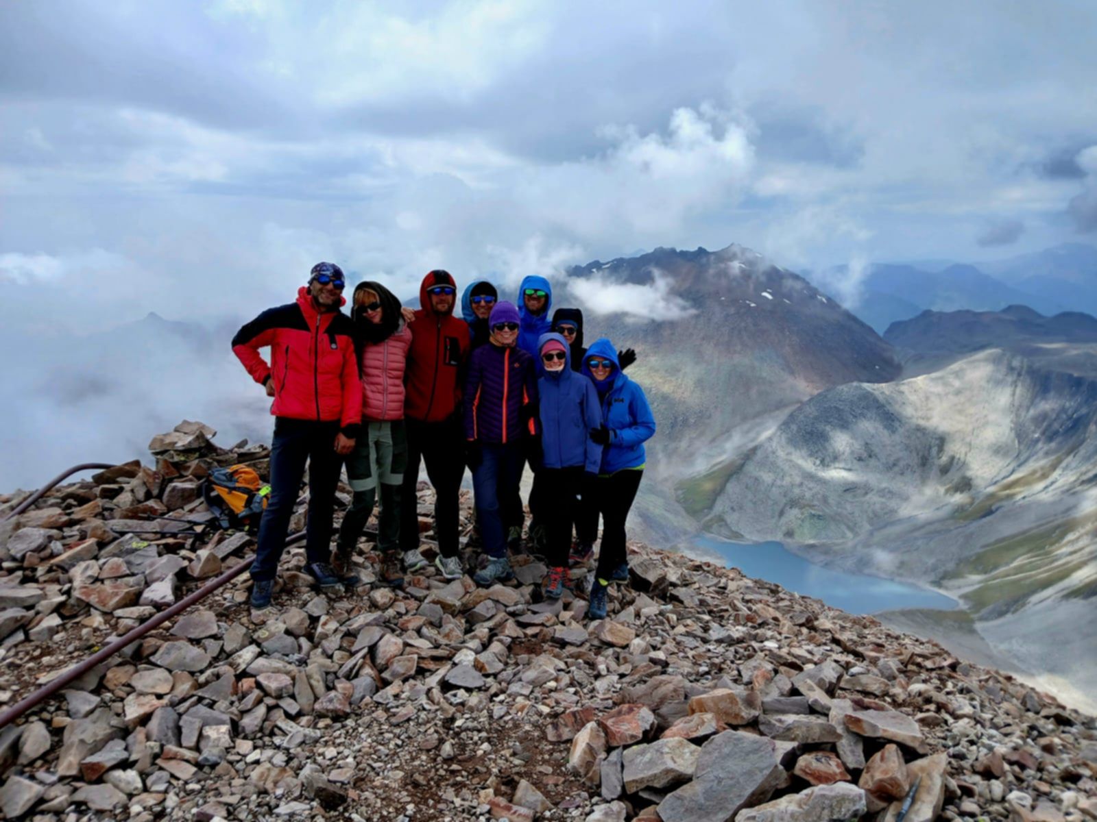 Szerhota, szczyt nad Jeziorem Kelitsadi