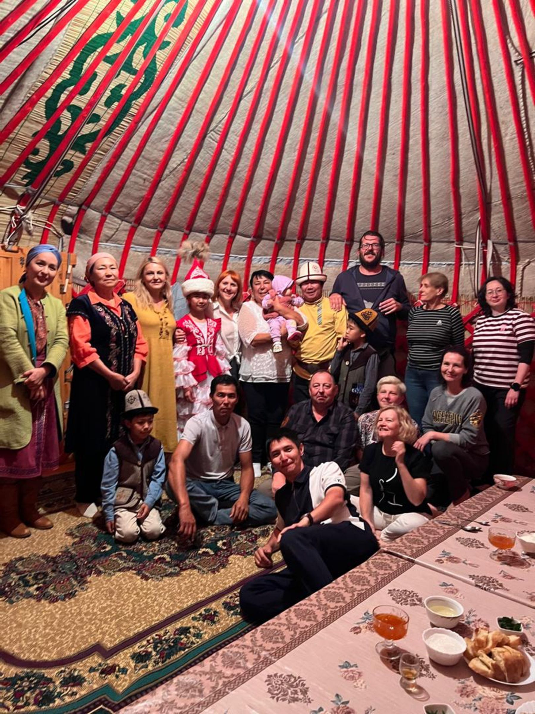 Tradycyjna jurta – symbol nomadycznej kultury Kazachstanu