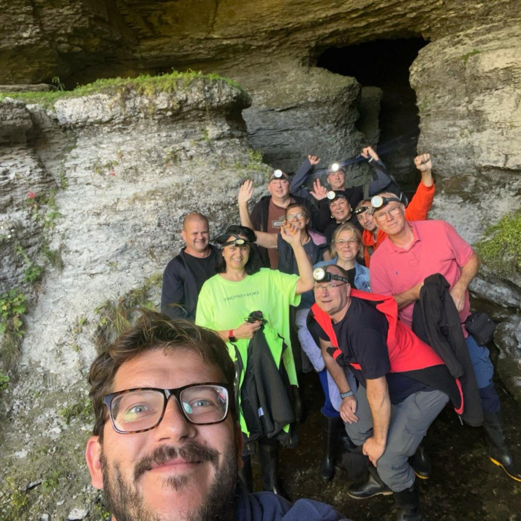 zadowoleni uczestnicy wyprawy