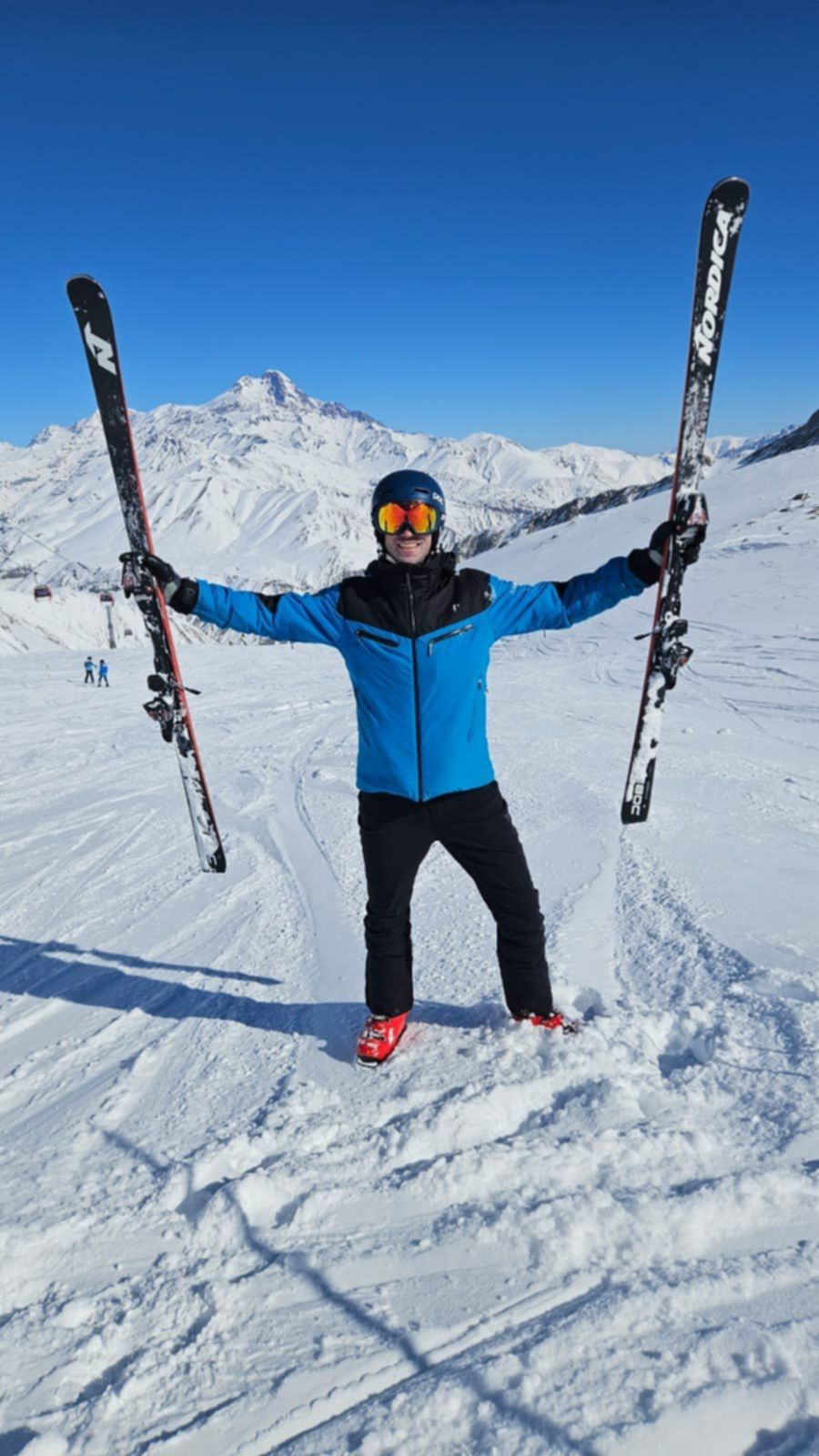 Gudauri, Kazbek view.