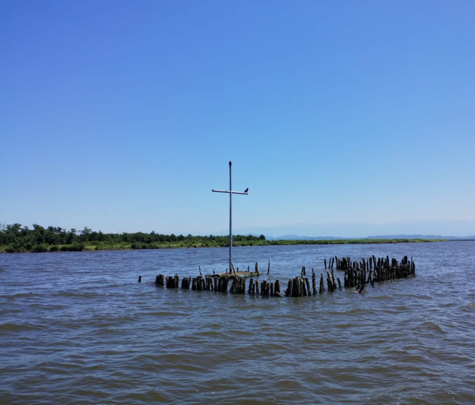 jezioro paliastomi w pobliżu poti