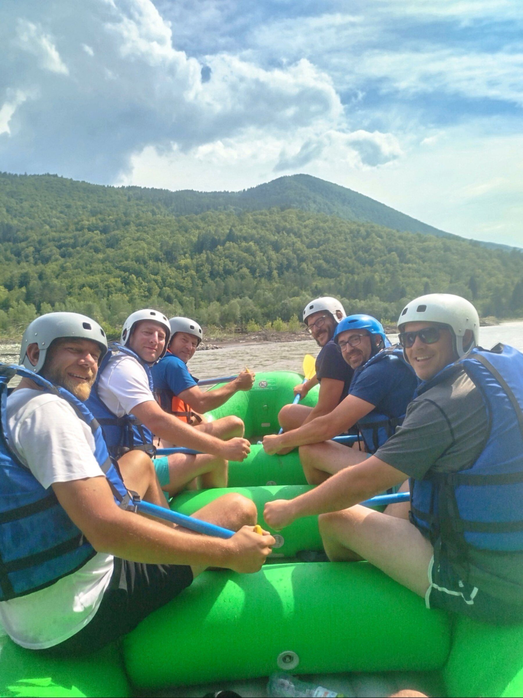 rafting na rzecze rioni
